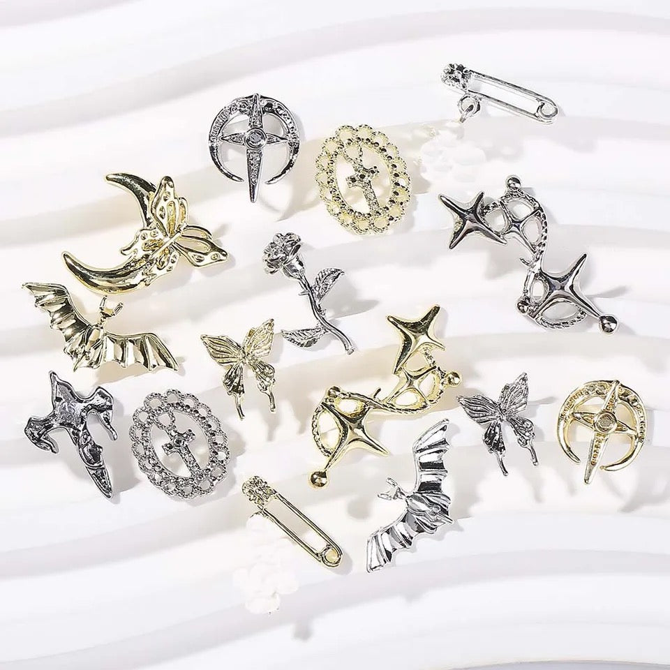 Vintage Metal Charm Collection